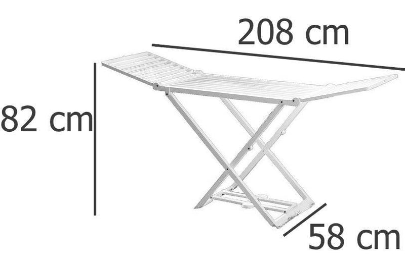 OUTLET Suszarka ALICANTE na pranie, rozkładana, wolnostojąca