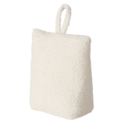Stoper do drzwi bouclé FILICIO, 16 x 10 x 20 cm