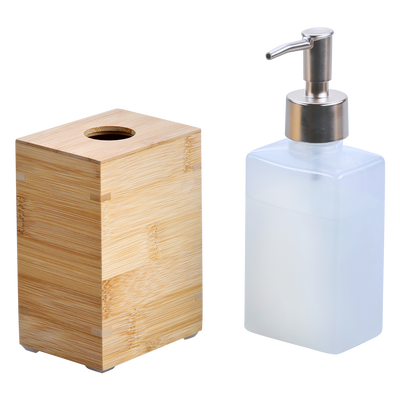 Bambusowy dozownik na mydło, 200 ml