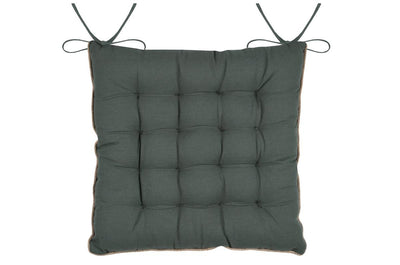 Poduszka na krzesło z wiązaniem, BOTANYS, 38 x 38 cm