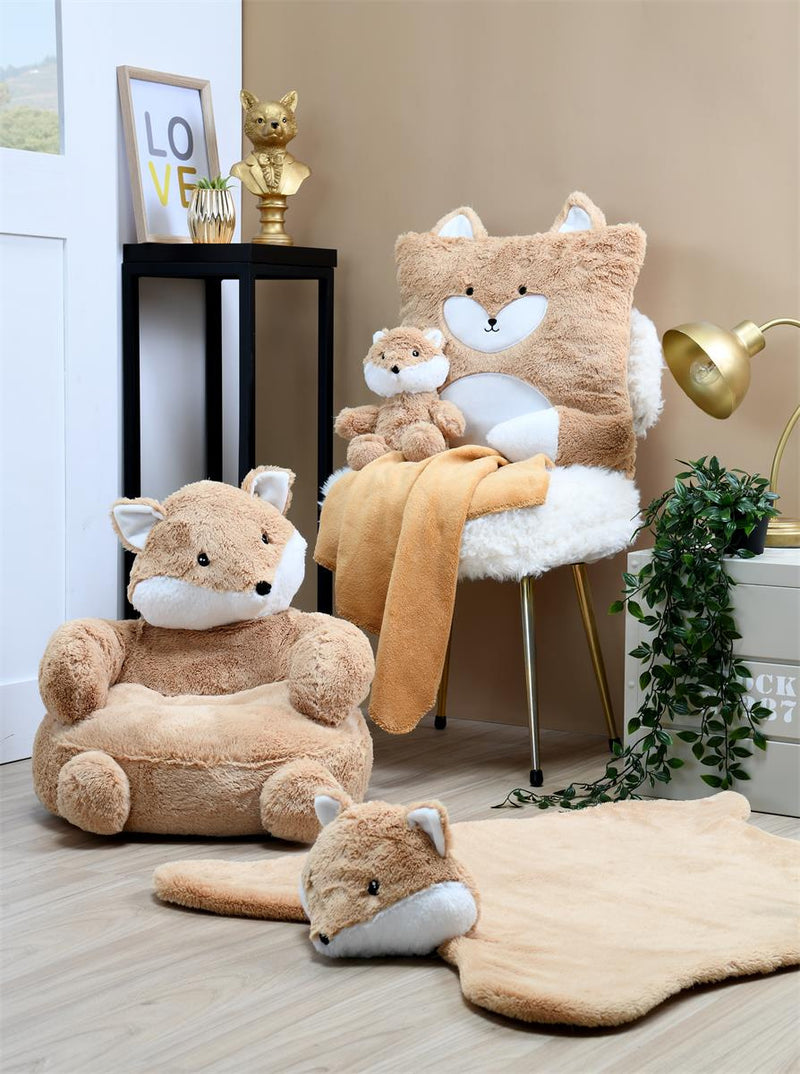 Poduszka dla dzieci, lisek, REMI, 40 x 40 cm