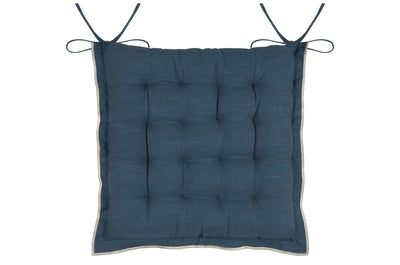 Poduszka na krzesło, z wiązaniem, HELIOS, 38 x 38 cm