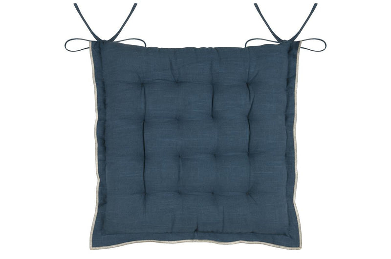 Poduszka na krzesło, z wiązaniem, HELIOS, 38 x 38 cm