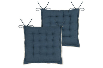 Poduszka na krzesło, z wiązaniem, HELIOS, 38 x 38 cm