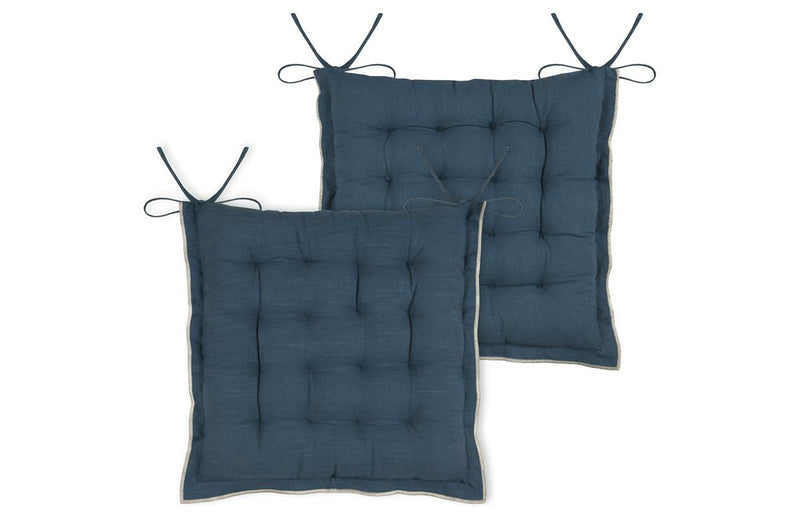 Poduszka na krzesło, z wiązaniem, HELIOS, 38 x 38 cm