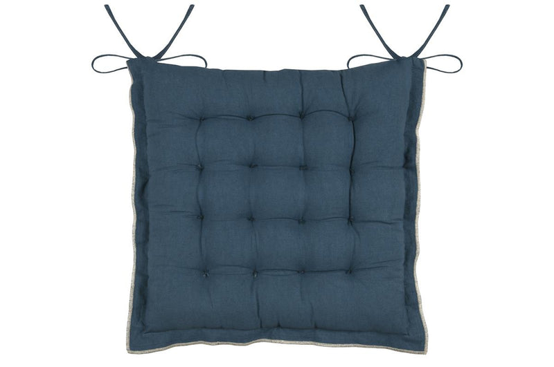 Poduszka na krzesło, z wiązaniem, HELIOS, 38 x 38 cm