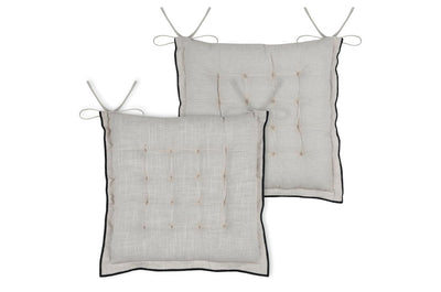 Poduszka na krzesło, z wiązaniem, HELIOS, 38 x 38 cm