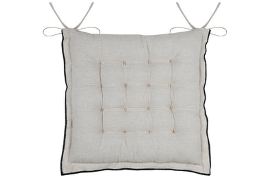 Poduszka na krzesło, z wiązaniem, HELIOS, 38 x 38 cm