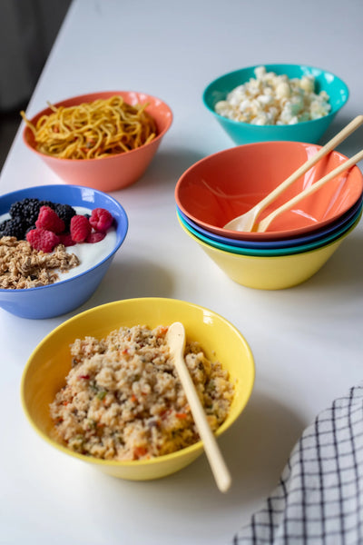 Zestaw naczyń turystycznych NORA LOLLIPOP, 16-częściowy, KOZIOL