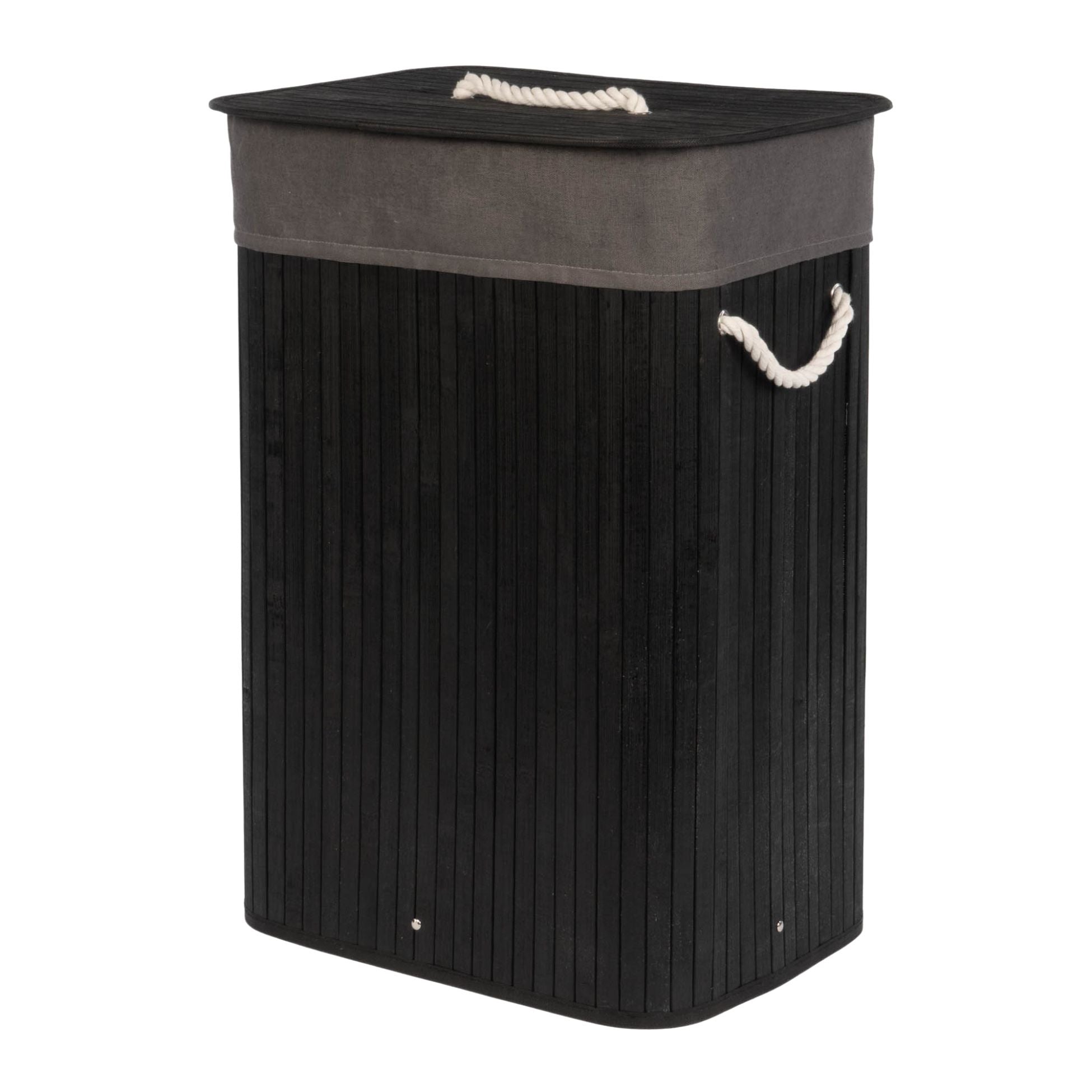 Bambusowy kosz na pranie SADE, 80 l