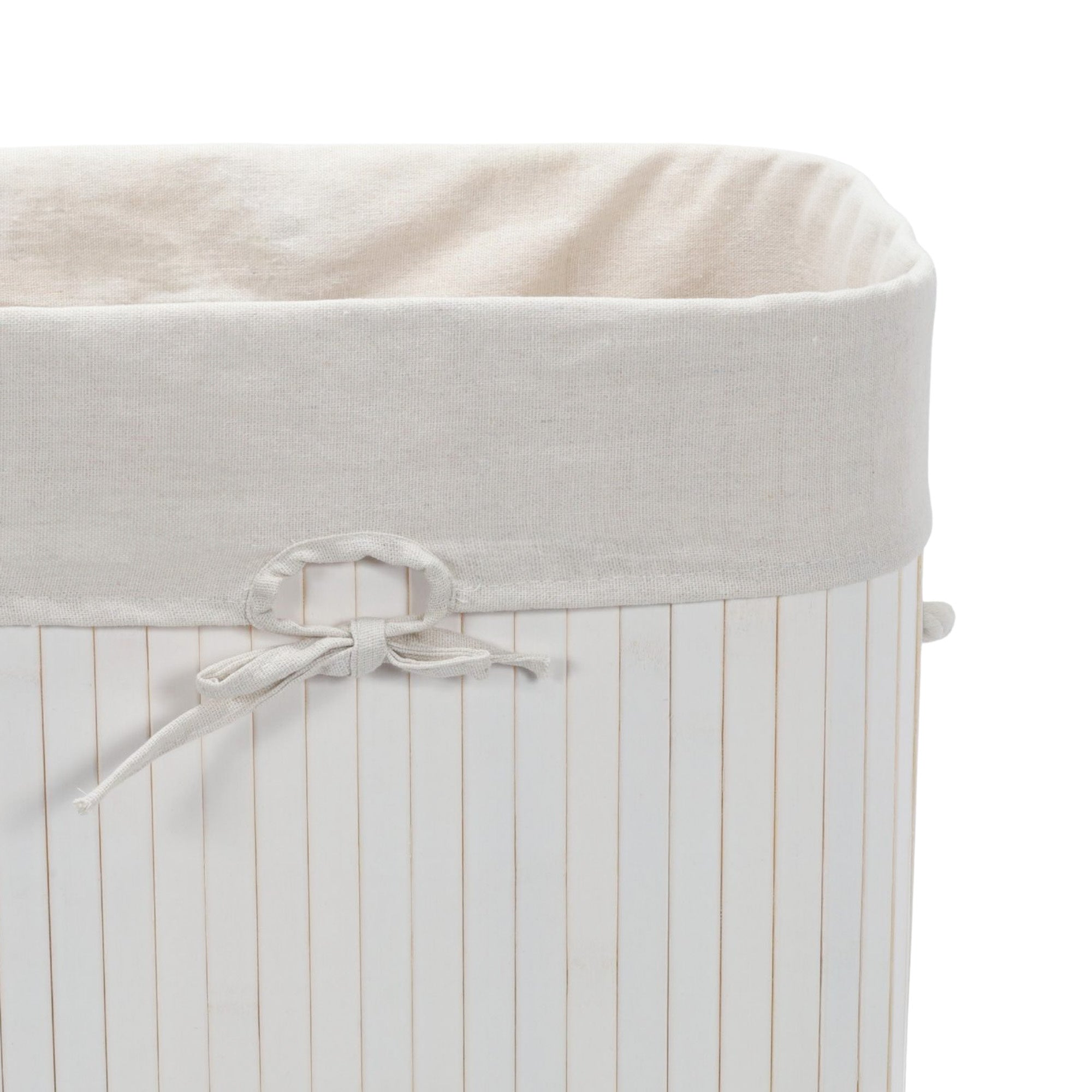 Bambusowy kosz na pranie ZORA, 72 l