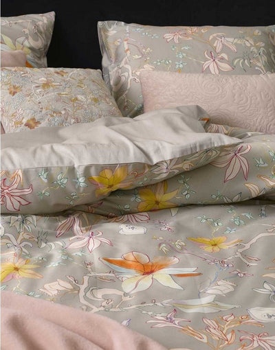 Bawełniany komplet pościeli satynowej dla 2 osób, 200 x 220 cm, Essenza