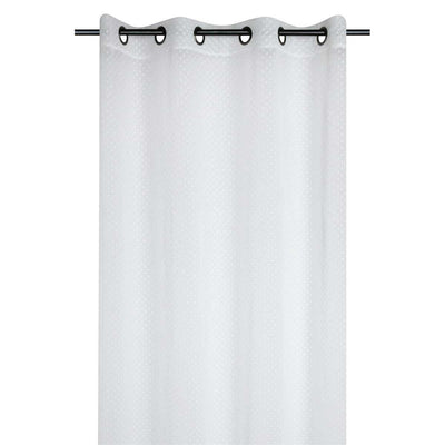 Biała, transparentna firana, 135 x 260 cm