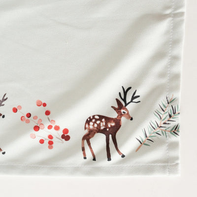 Bieżnik z motywem reniferów ROXY, 140 cm