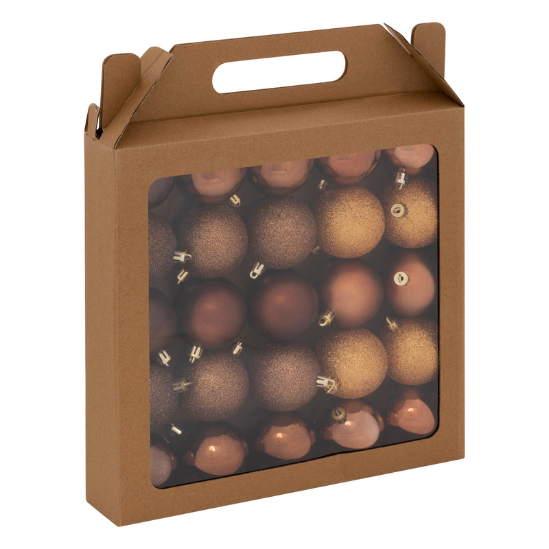 Bombki na choinkę, 25 sztuk, Ø 6 cm