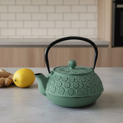 Czajnik żeliwny z zaparzaczem KUMO, 1000 ml