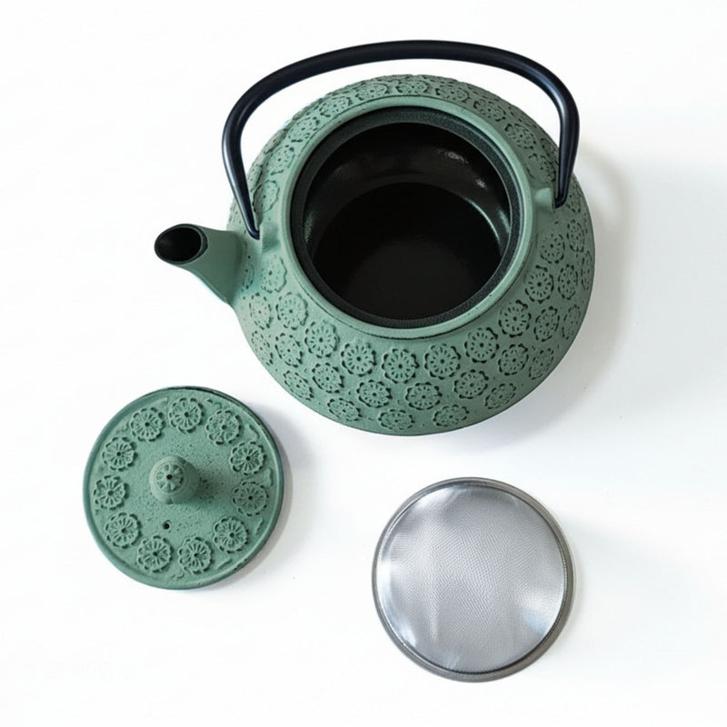 Czajnik żeliwny z zaparzaczem KUMO, 1000 ml