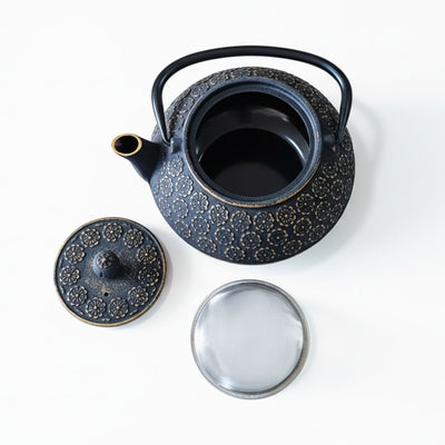 Czajnik żeliwny z zaparzaczem KUMO, 1000 ml