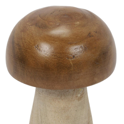 Drewniana figurka grzybek, 15 cm