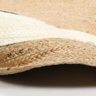 Dywanik do pokoju dziecięcego NIMI, miś z uszkami, Ø 90 cm