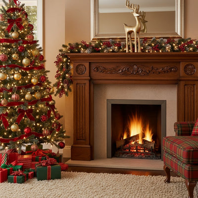 Figurka bożonarodzeniowa, renifer, 35 cm