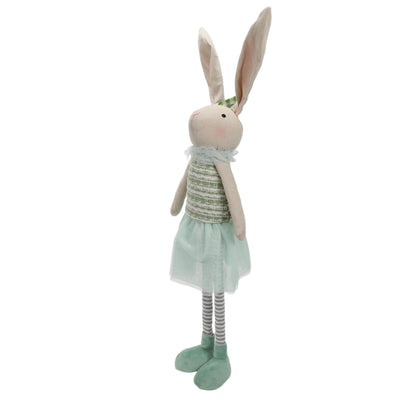 Figurka dekoracyjna królik z wyciąganymi nogami, 85 cm