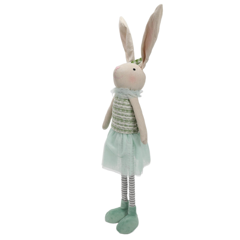 Figurka dekoracyjna królik z wyciąganymi nogami, 85 cm