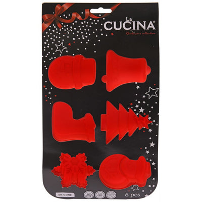 Foremki do ciastek 3D, motyw świąteczny, 31 x 17 cm