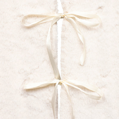 Futrzany dywanik pod choinkę, Ø 90 cm