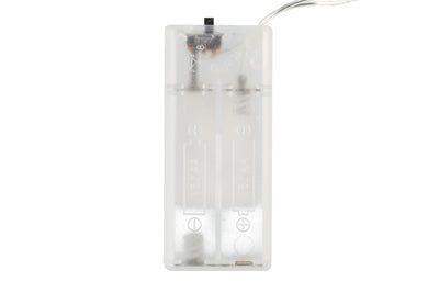 Gwiazda papierowa LED 43 cm, na baterie