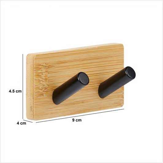 Haczyk samoprzylepny STIKY, 2 uchwyty, 9 x 4,5 cm