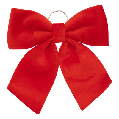 Kokarda dekoracyjna z imitacji wełny, 40 x 35 cm