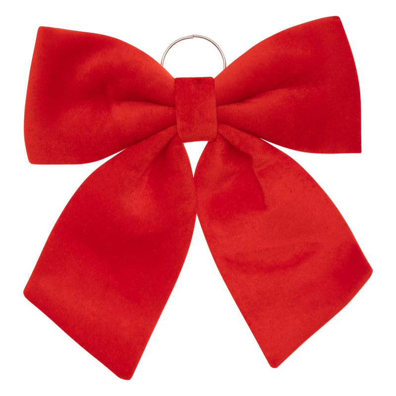 Kokarda dekoracyjna z imitacji wełny, 40 x 35 cm