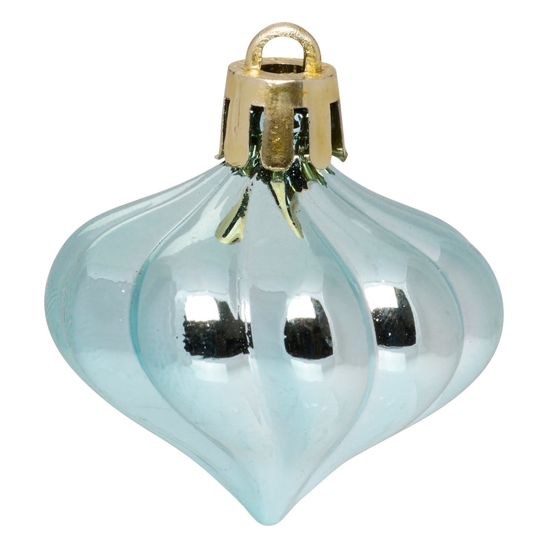 Komplet bombek i ozdób świątecznych, 60 sztuk