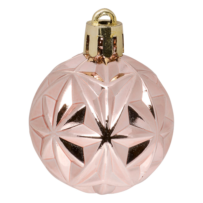 Komplet bombek i ozdób świątecznych, 60 sztuk