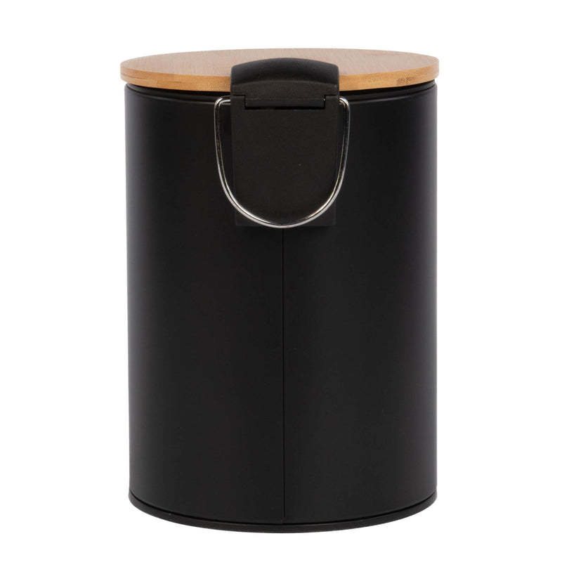 Kosz łazienkowy z bambusem ZETRU, 3 l