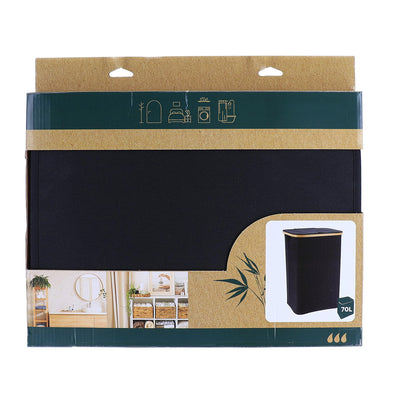 Kosz na pranie tekstylny FORM, zamykany, 7 l