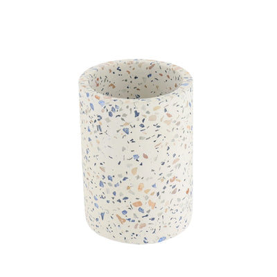 Kubek na szczoteczki TERRAZZO lastryko, Ø 7,4 cm