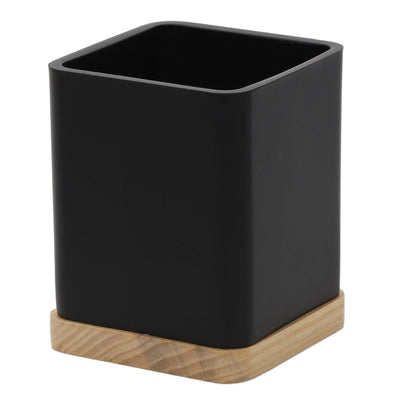 Kubek na szczoteczki do zębów TRIBECART, 7,5 x 7,5 cm