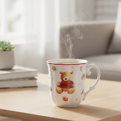 Kubek z motywem misia, BAILEY, 350 ml