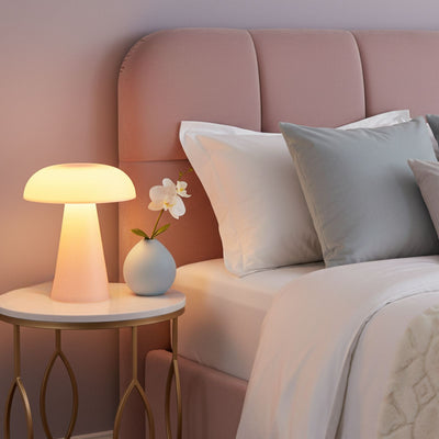 Lampa grzybek RILO, Ø 15 x 18 cm