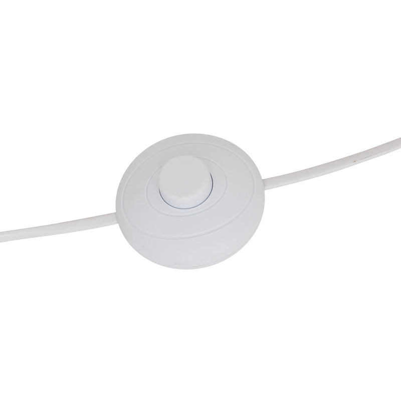 Lampa podłogowa wysoka RONA materiałowy klosz, Ø 37 x 150 cm