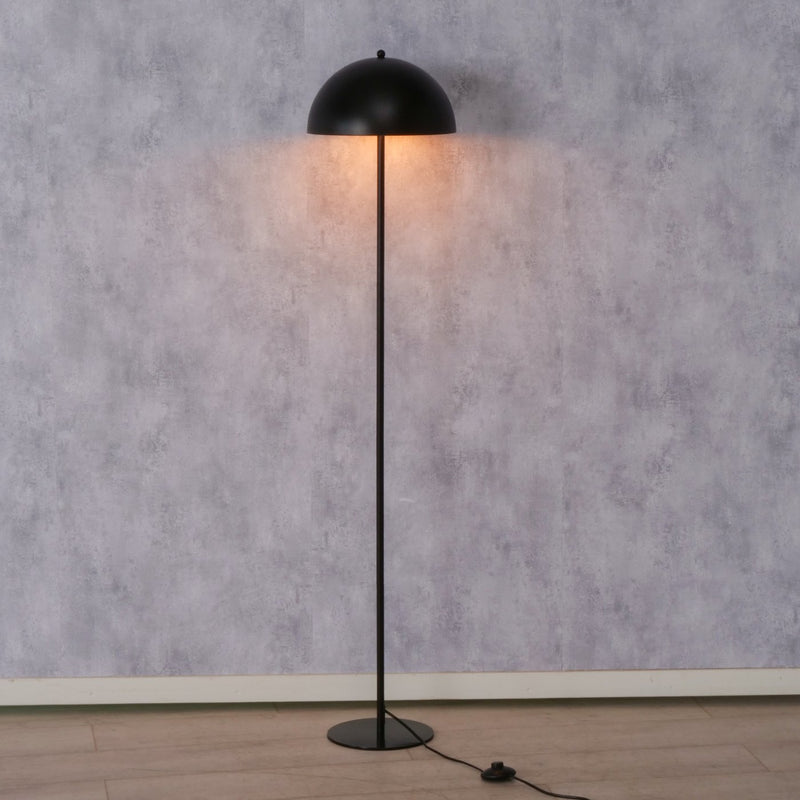 Metalowa lampa stojąca PETUNIA grzybek, wys. 140 cm