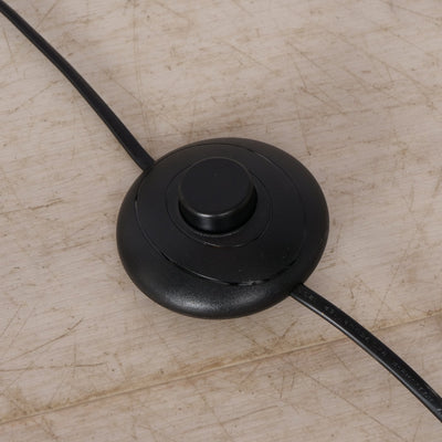 Metalowa lampa stojąca PETUNIA grzybek, wys. 140 cm