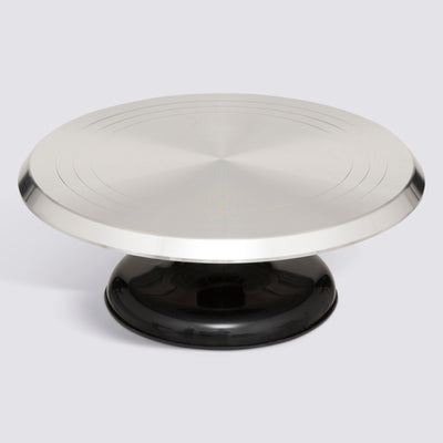 Metalowa profesjonalna patera do tynkowania tortu EASY, Ø 31 cm