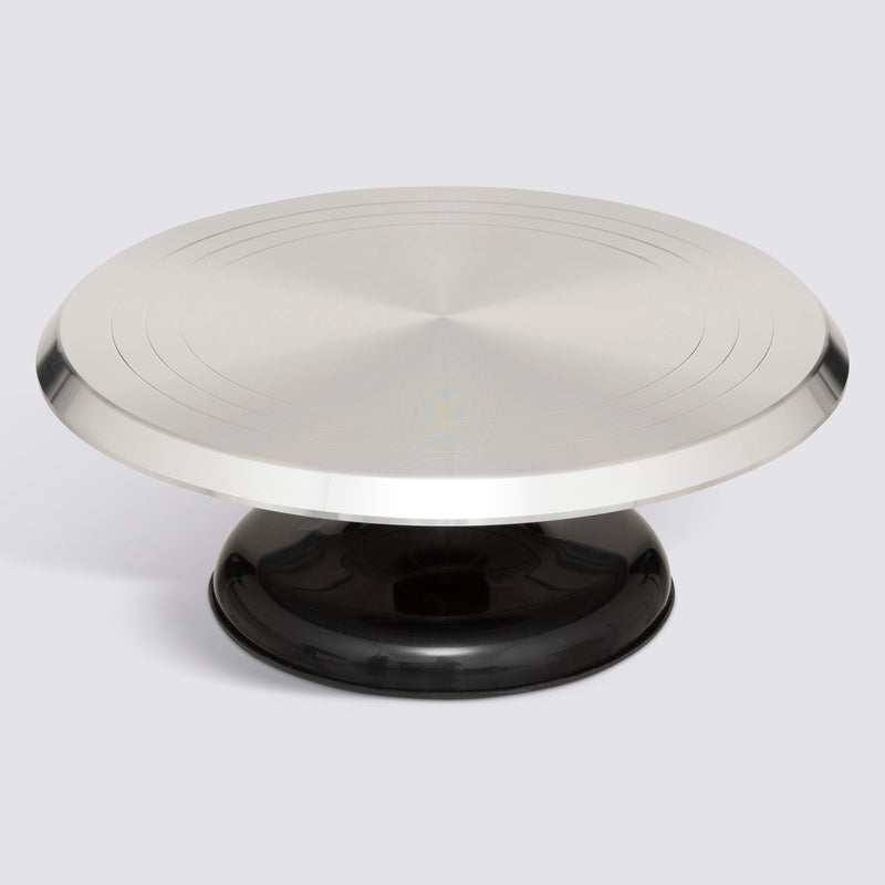 Metalowa profesjonalna patera do tynkowania tortu EASY, Ø 31 cm