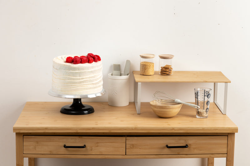 Metalowa profesjonalna patera do tynkowania tortu EASY, Ø 31 cm