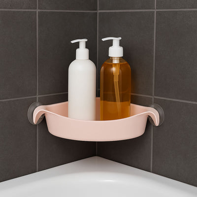 Narożna półka łazienkowa BOKS na przyssawki, KOZIOL