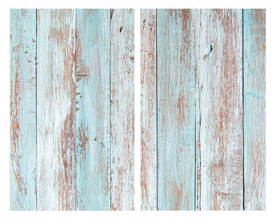 Podkładki kuchenne Drewno, 2 szt., szkło, 52 x 30 cm, Allstar