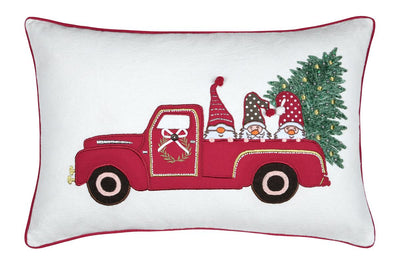 Poduszka dekoracyjna KLAUS, z motywem świątecznym, 40 × 60 cm
